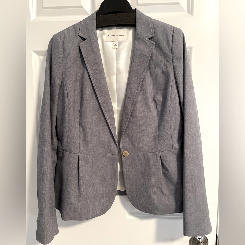 Pristine Banana Republic Peplum Blazer, Size 10